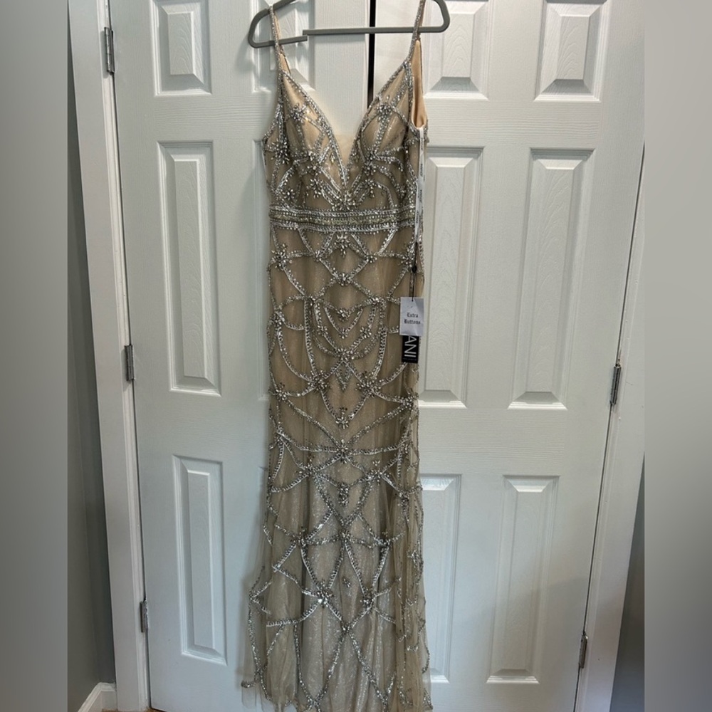 NWT JOVANI EVENING GOWN - Picture 4 of 10